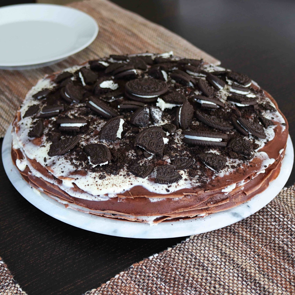 Oreo-Crepes-Torte